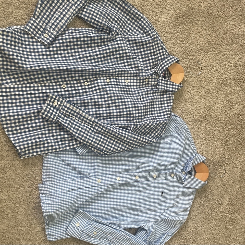 Vineyard Vines Blue Casual Button Down Shirt